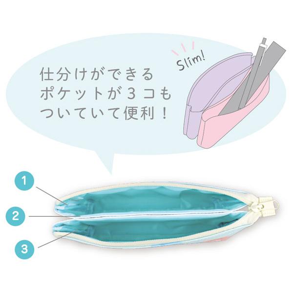 Sanrio Slim 3 pockets Boat-Shaped Pouch