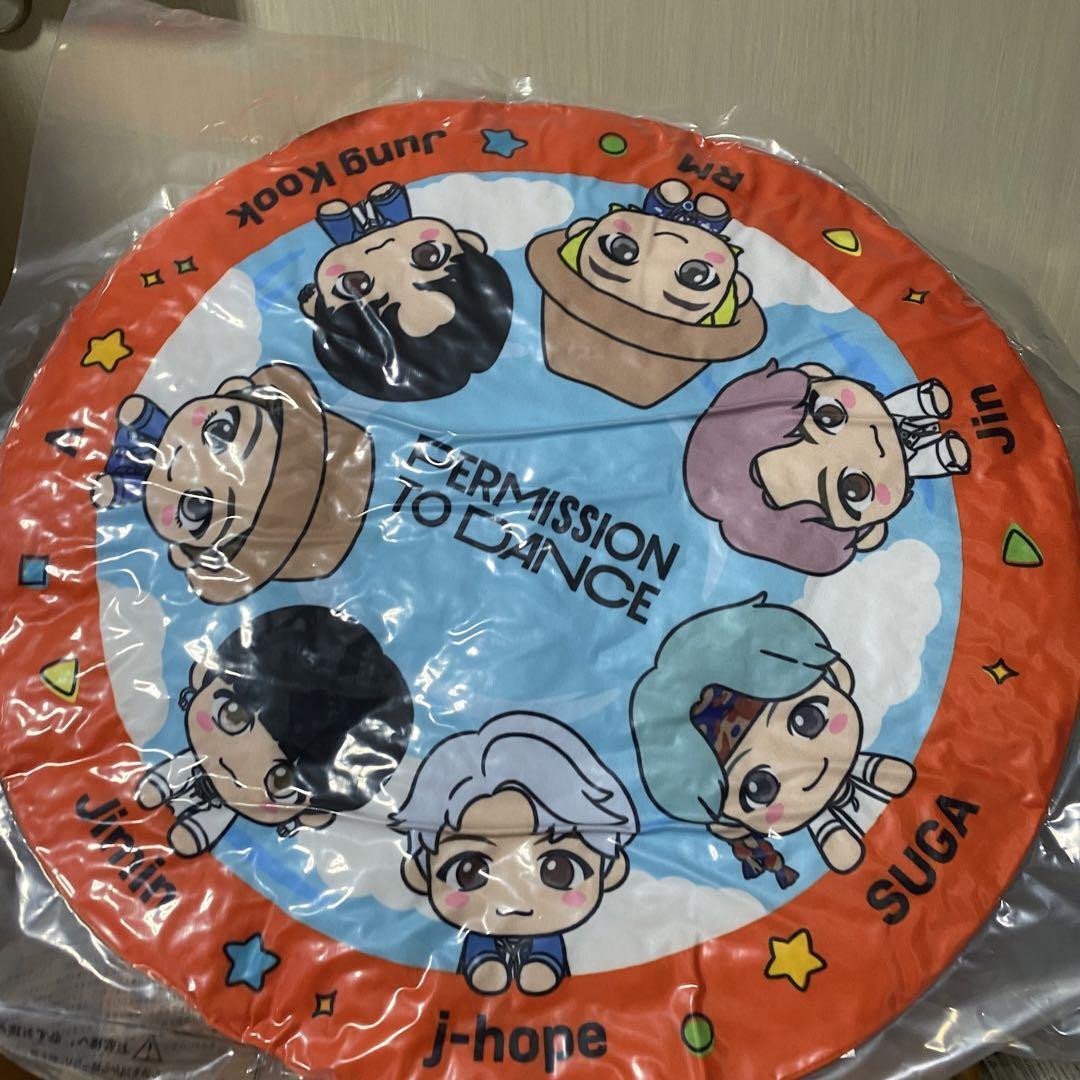 BTS TinyTan & you PM Round Cushion 'Permission to Dance'