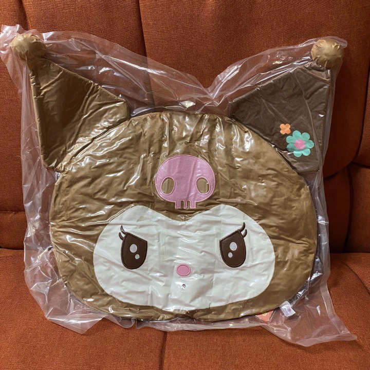 Kuromi Retro Flower Big Face Cushion