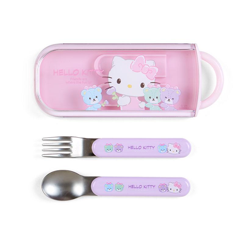 Sanrio Fork & Spoon Set (Hello Kitty - 015938)