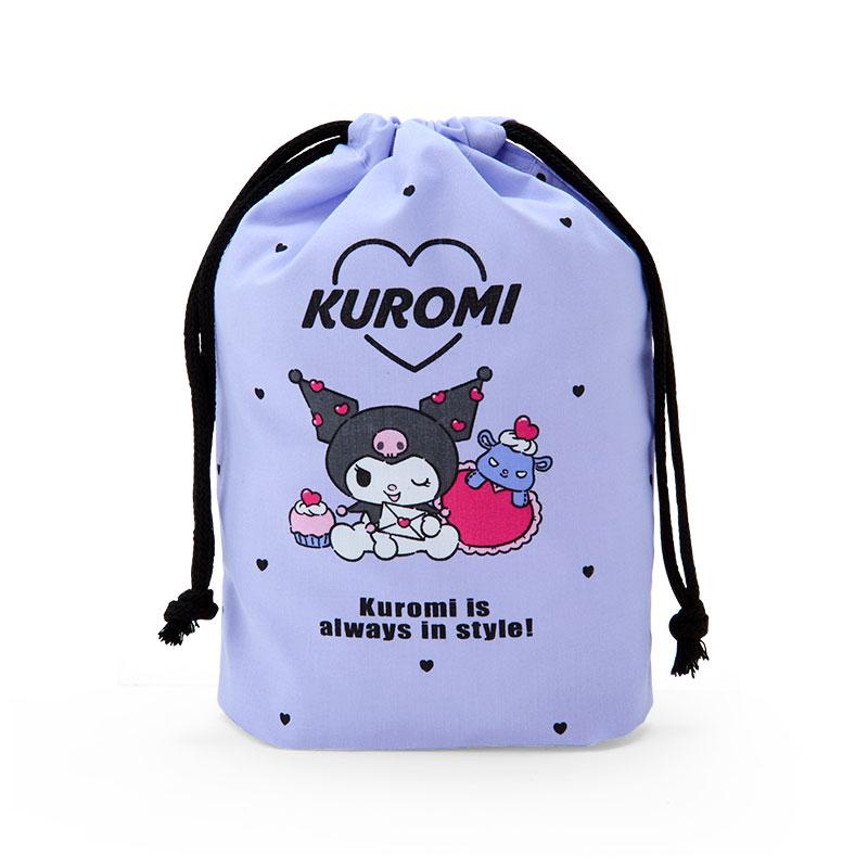 Sanrio Characters Drawstring Bag S (Kuromi 254487)