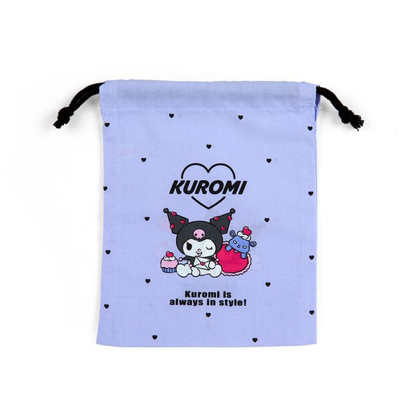 Sanrio Characters Drawstring Bag S (Kuromi 254487)