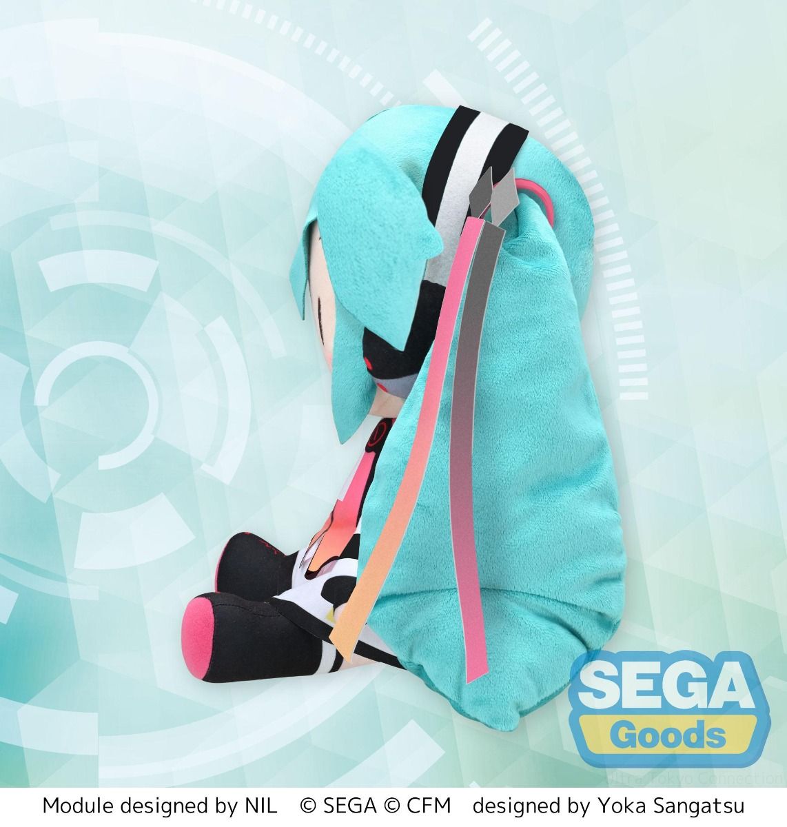 Hatsune Miku Fuwapetit Project Diva Mega 39's L Plush