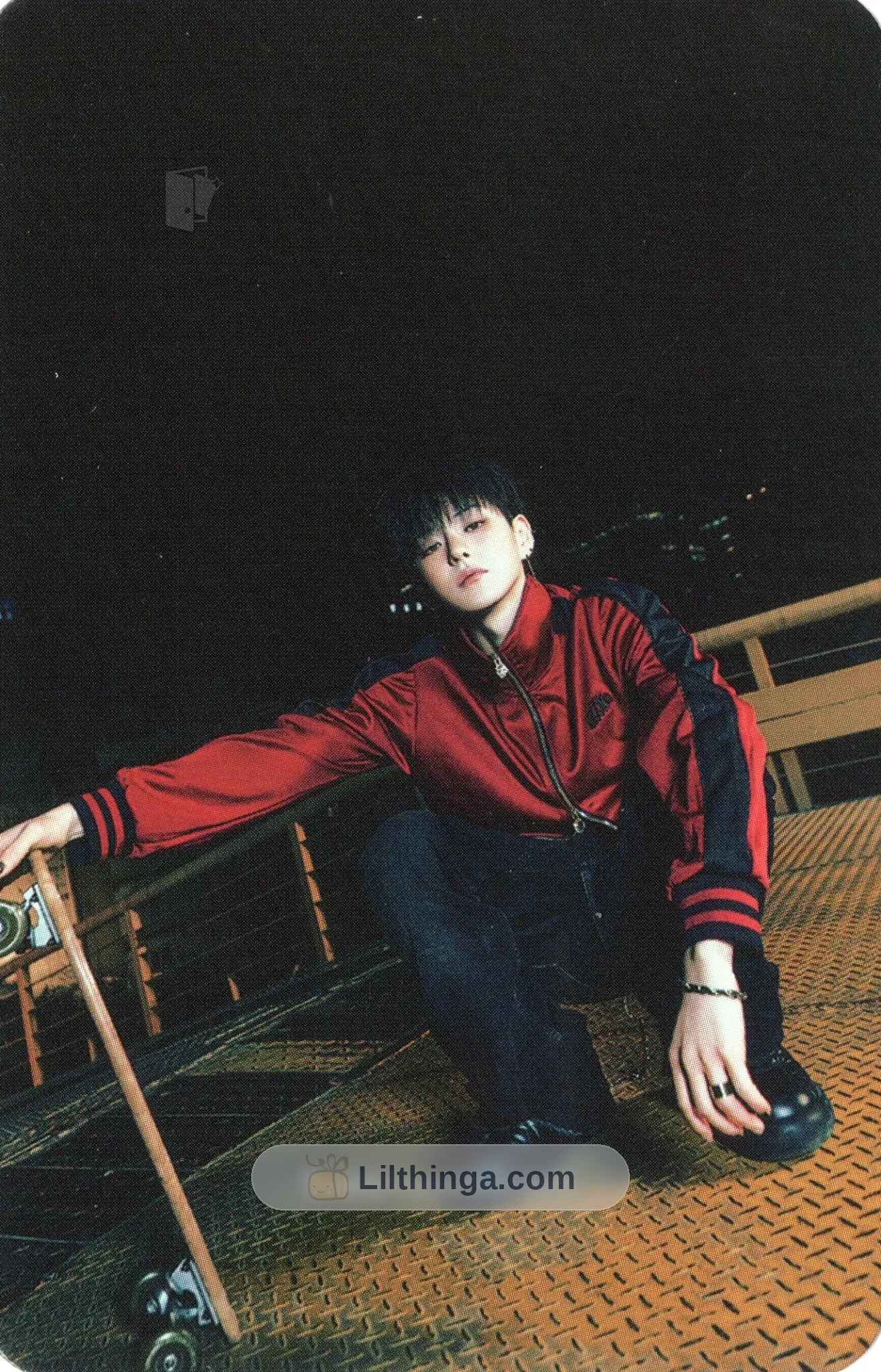 [Photocard] TREASURE Yoshi - LOVE PULSE Album (kpop together, POB) - Catalog Front