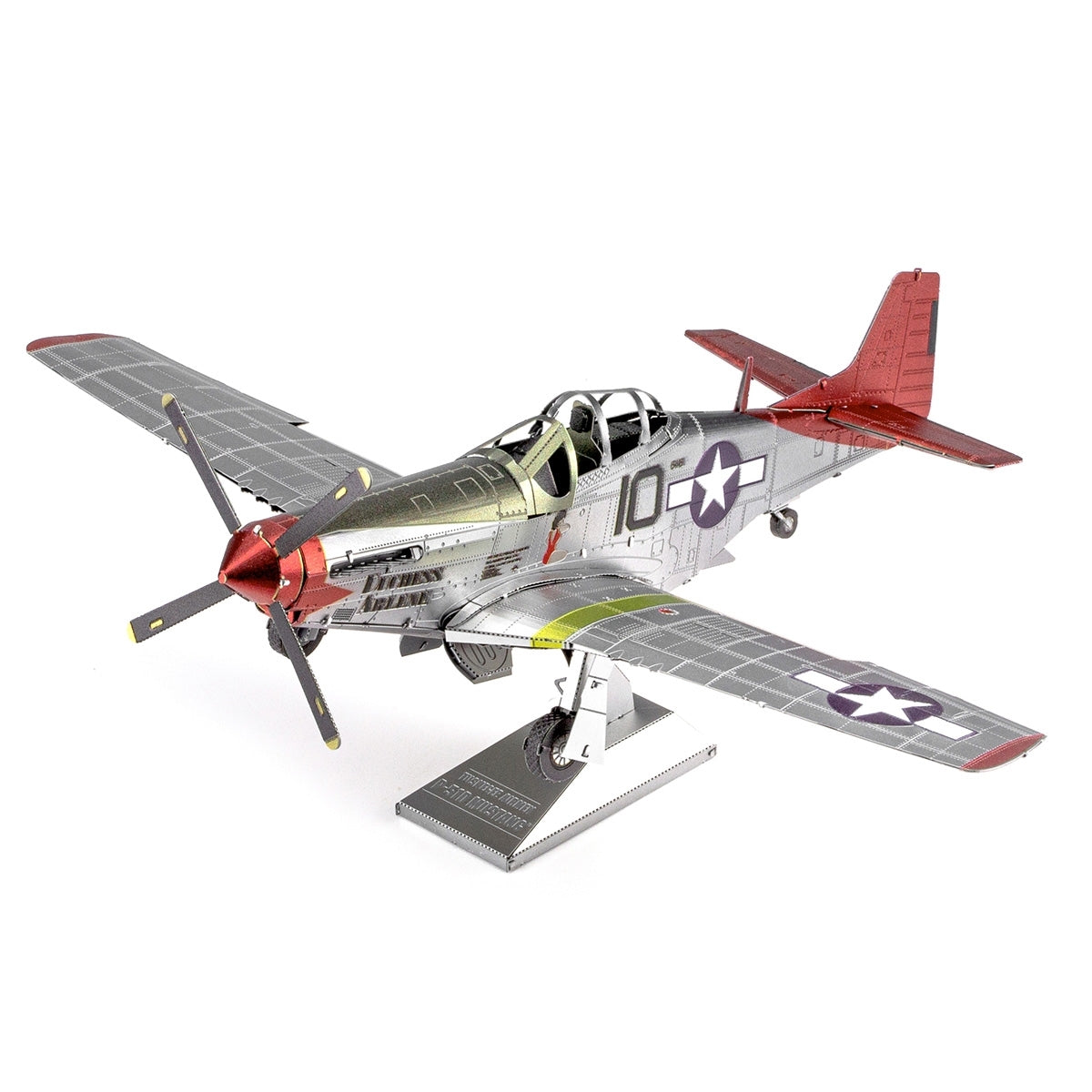 Metal Earth Premium Series ICONX: Tuskegee Airmen P-51D Mustang