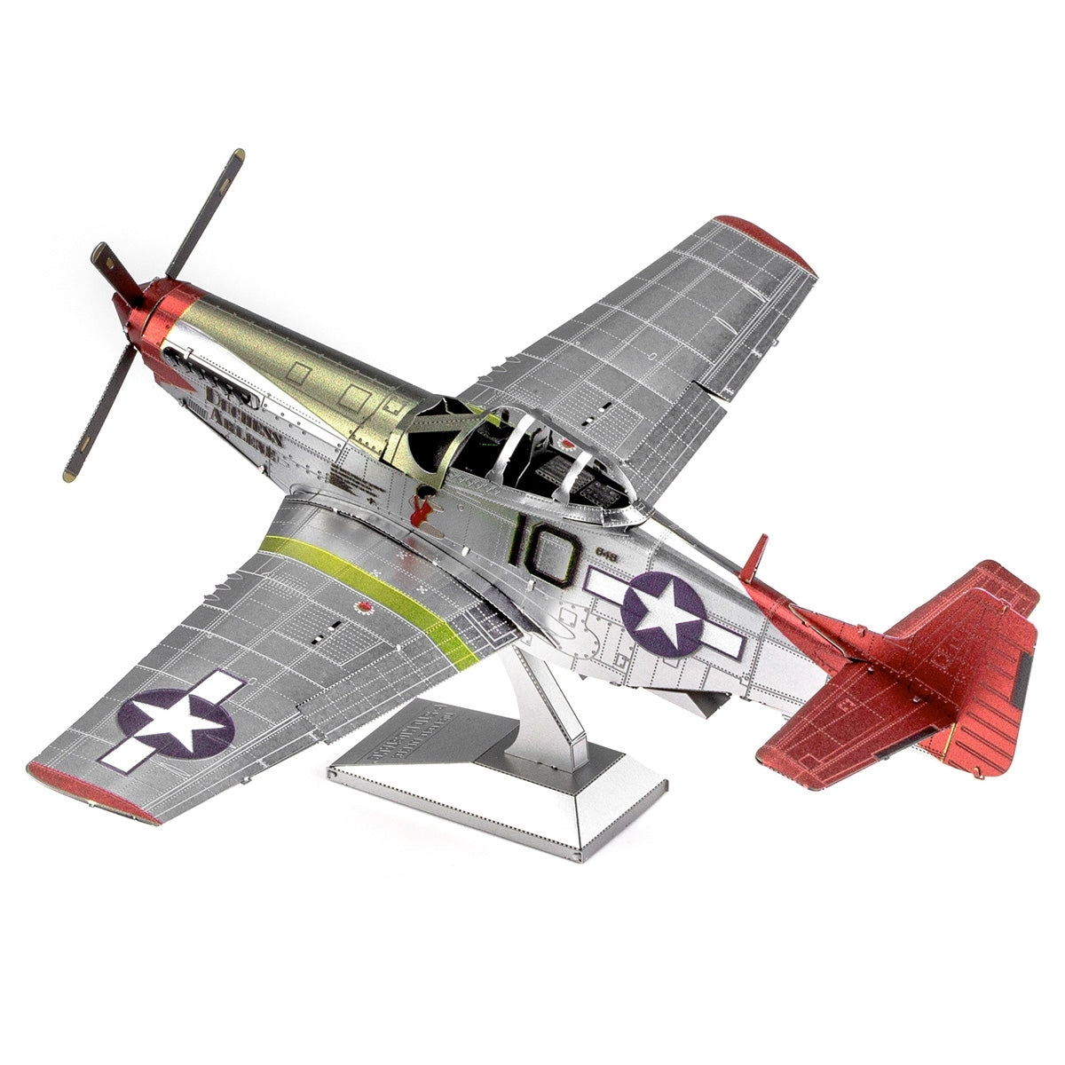 Metal Earth Premium Series ICONX: Tuskegee Airmen P-51D Mustang