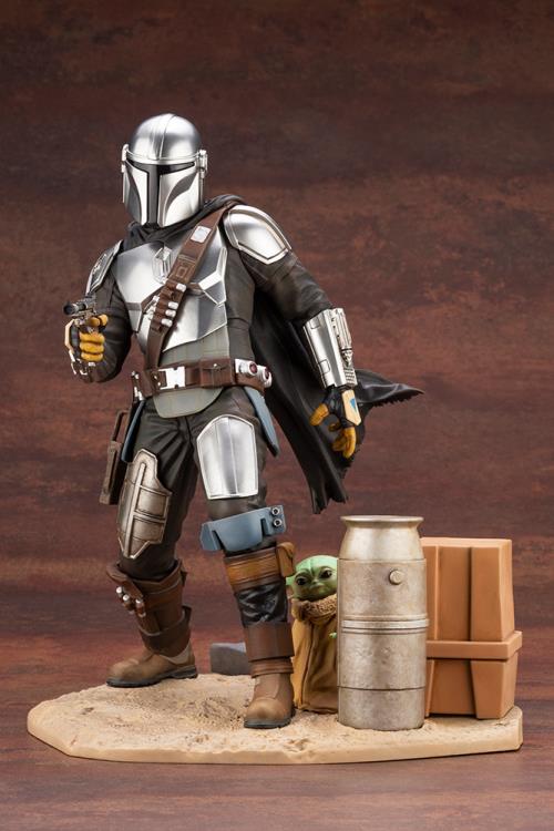 ArtFX Star Wars The Mandalorian & The Child Statue