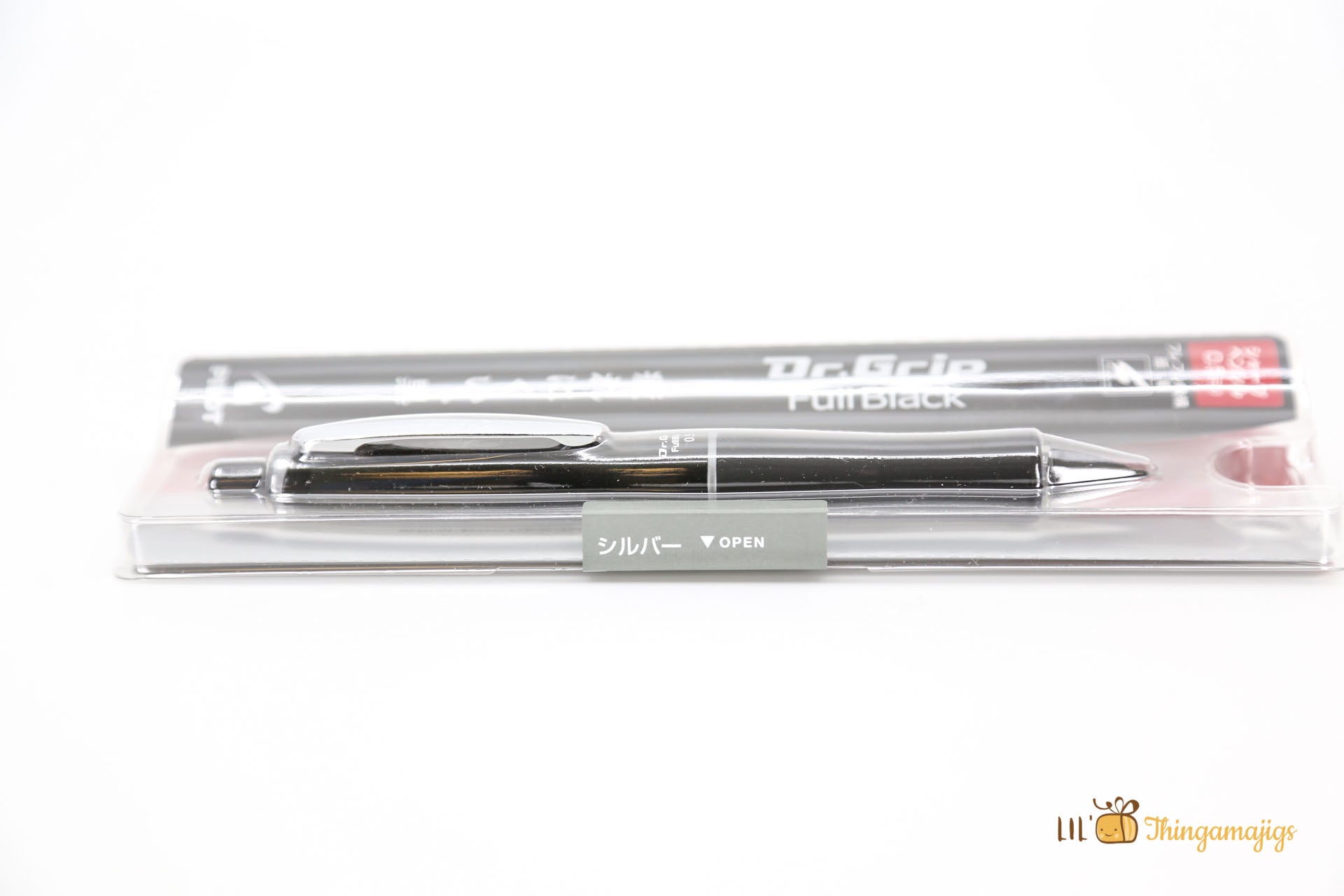 Pilot Dr. Grip Full Black Shaker Mechanical Pencil (HDGFB-80R) - 0.5mm