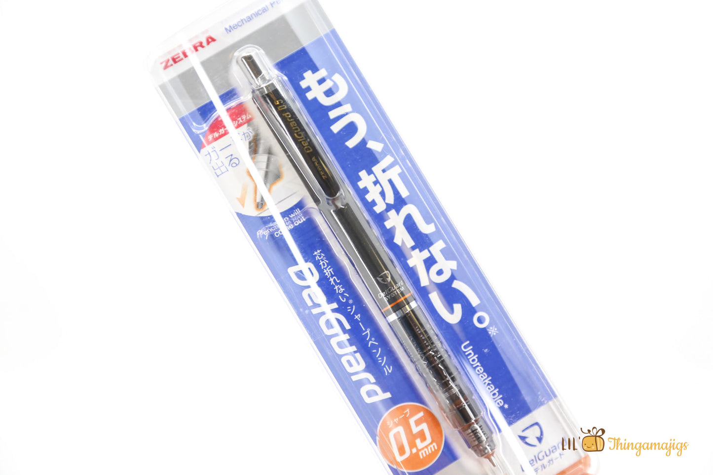 Zebra Delguard Unbreakable Mechanical Pencil - 0.5mm