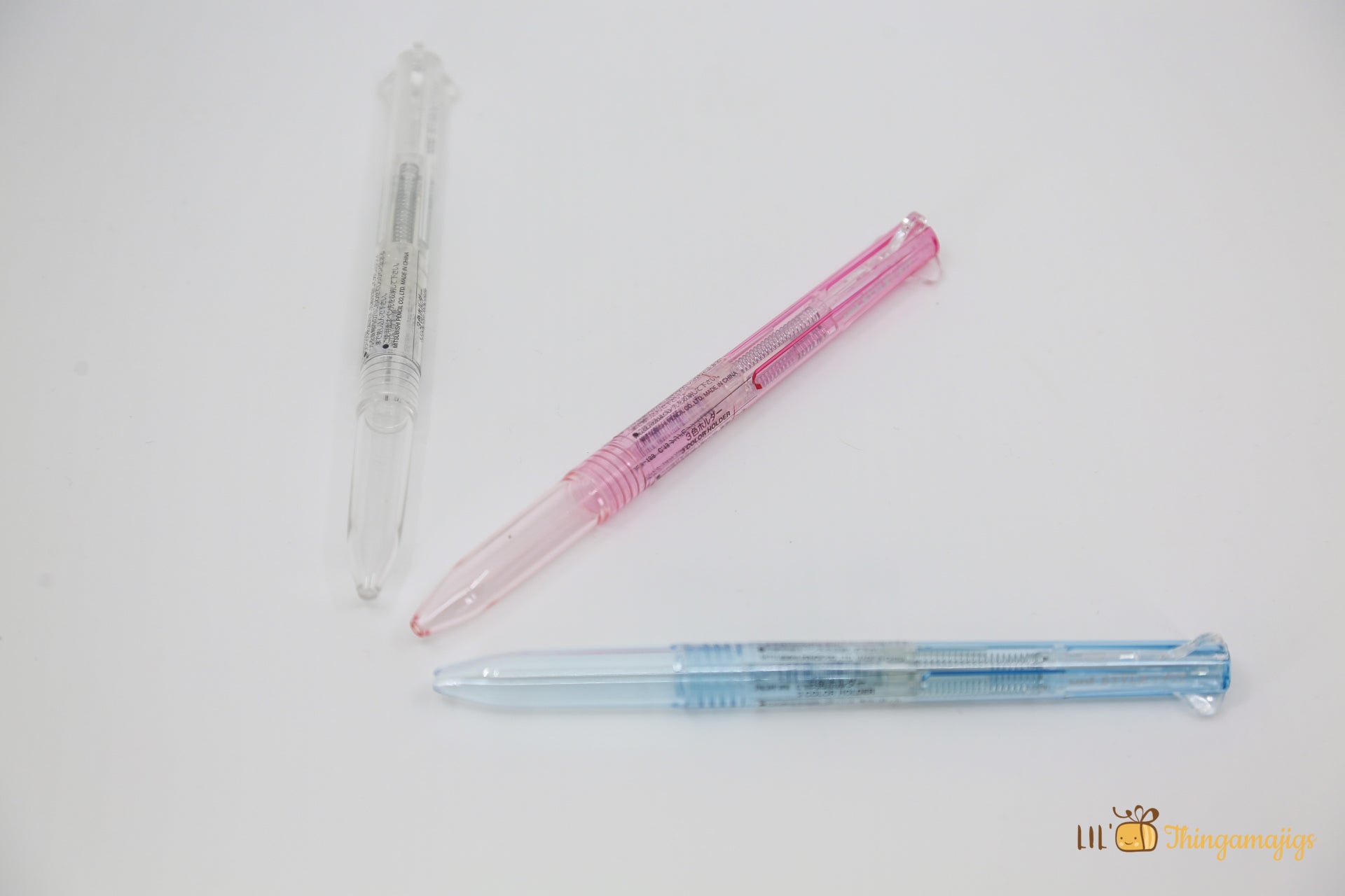 Uni-ball Style Fit Gel Pen 3 Slots Body Only - Clear (UE3H-159)