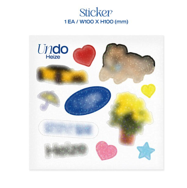 K-Pop CD Heize - 2nd Album 'Undo'