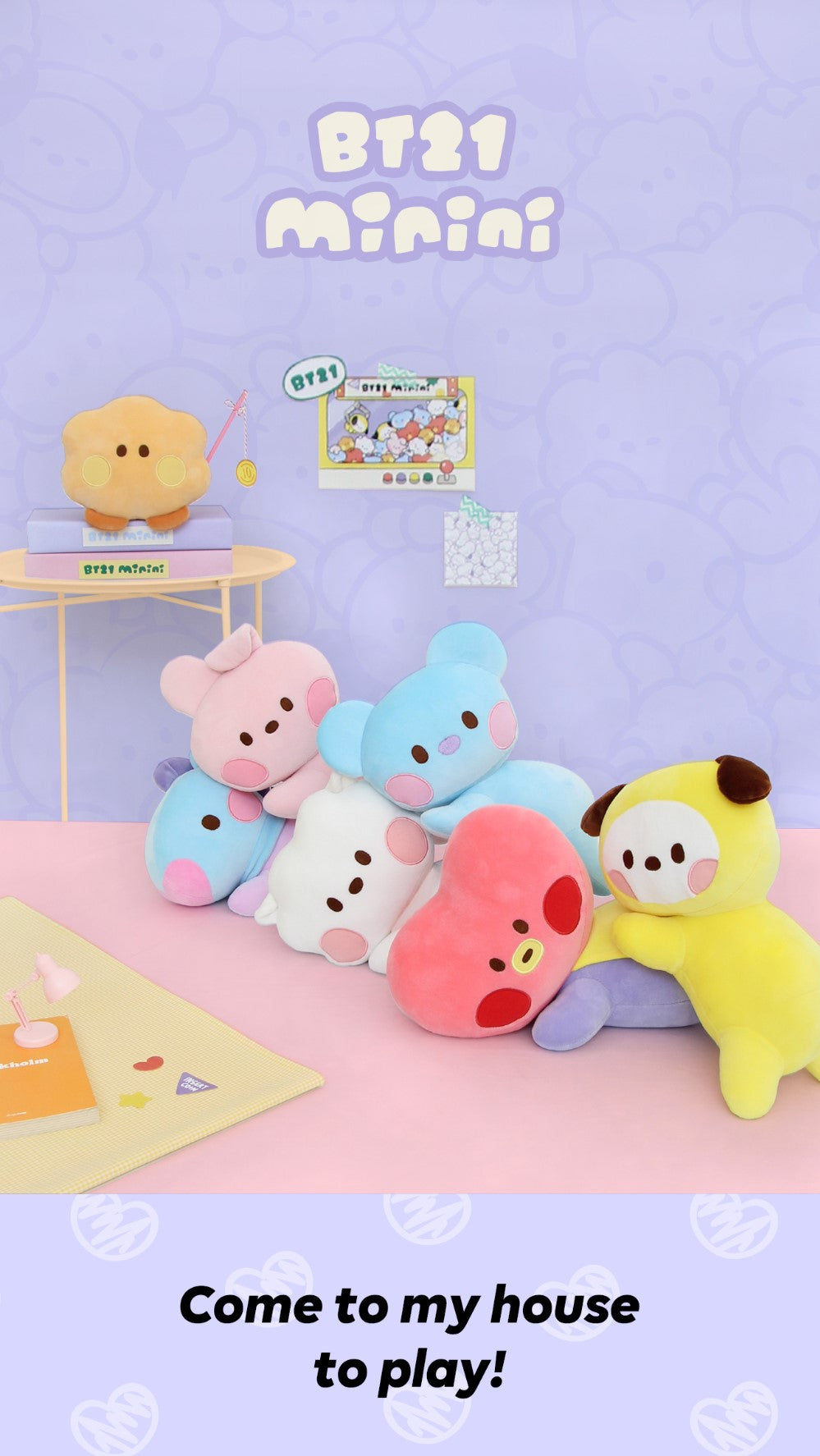 BT21 - Linefriends Minini Lying Cushion