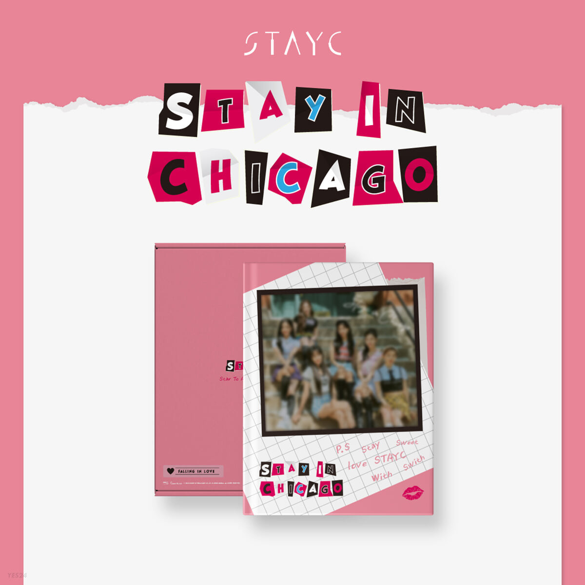 K-Pop Stayc - 1st Photobook 'Stay In Chicago' (with DVD)