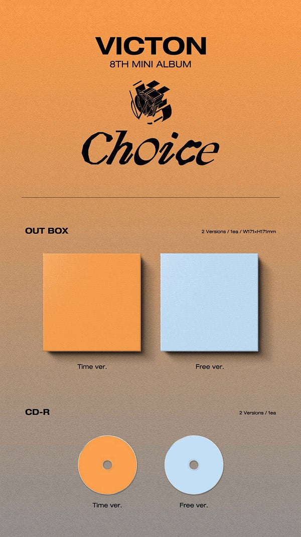 K-Pop CD Victon - 8th Mini Album 'Choice'
