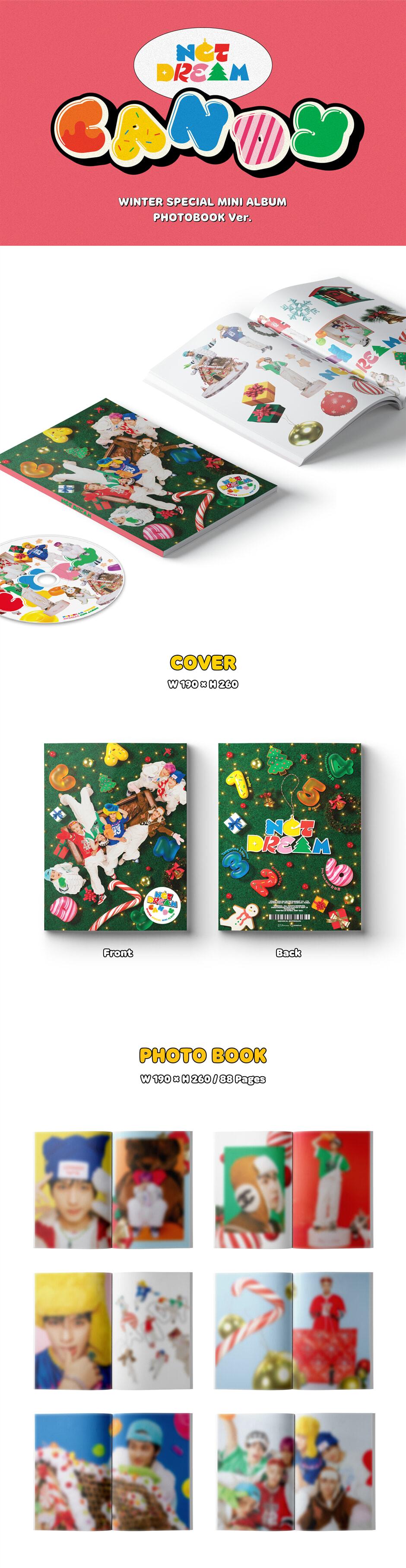 K-Pop CD NCT Dream - Winter Special Mini Album 'Candy' [Photobook Ver.]
