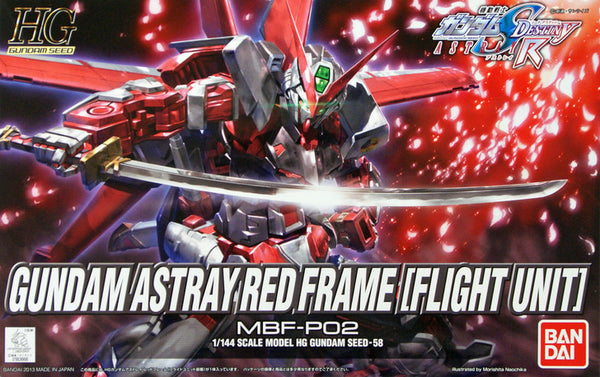 HG Gundam Seed Gundam Astray Red Frame (Flight Unit)