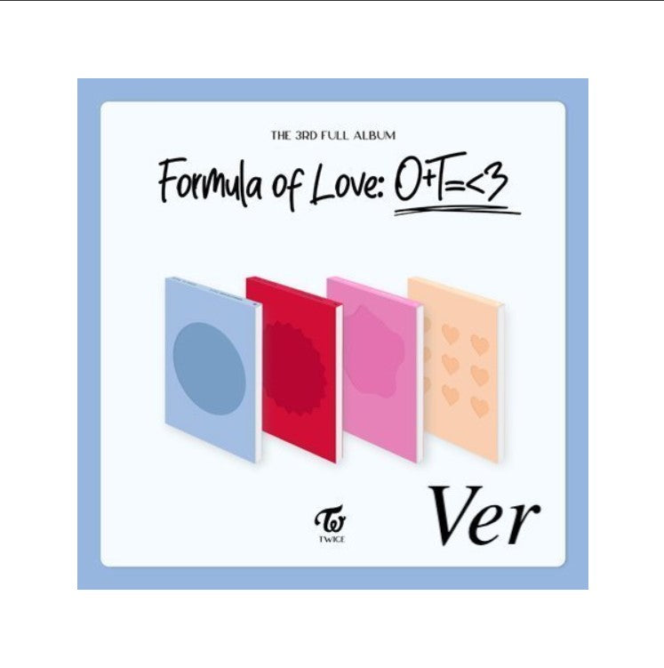 K-pop CD Twice 3rd Full Album 'Formula Of Love: O+T=<3'