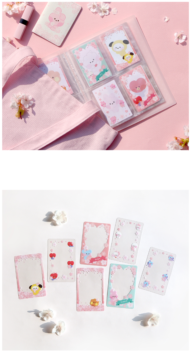 BT21 minini Photocard Frame [Cherry Blossom]
