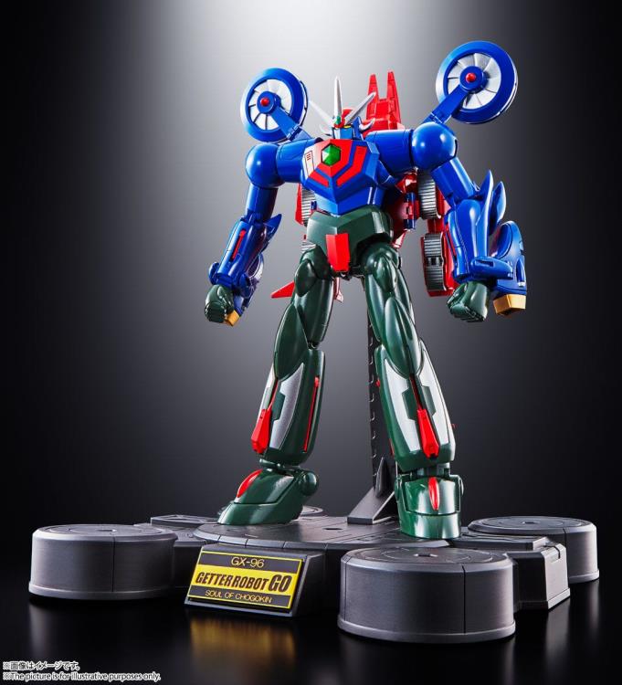 Getter Robot Go Soul of Chogokin - GX-96 Getter Robot Go