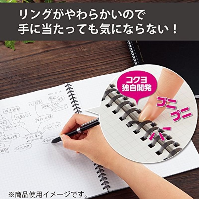 Soft Ring - Kokuyo - Business Type B5 Notebook