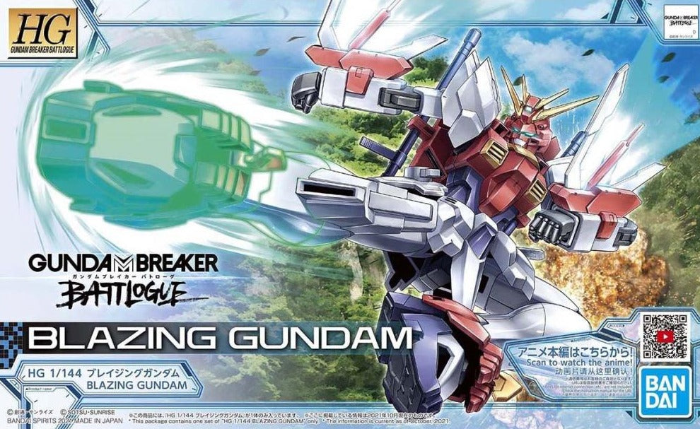 HG Breaker Battlogue 1/144 Blazing Gundam