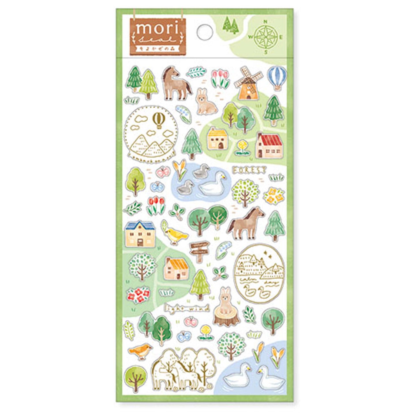 Mind Wave - Mori Forest Theme Sticker