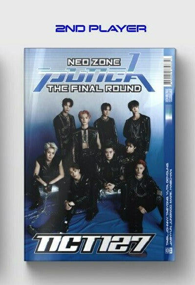 Kpop CD Nct127 2nd Album Repackage 'Nct #127 Neo Zone: The Final Round'
