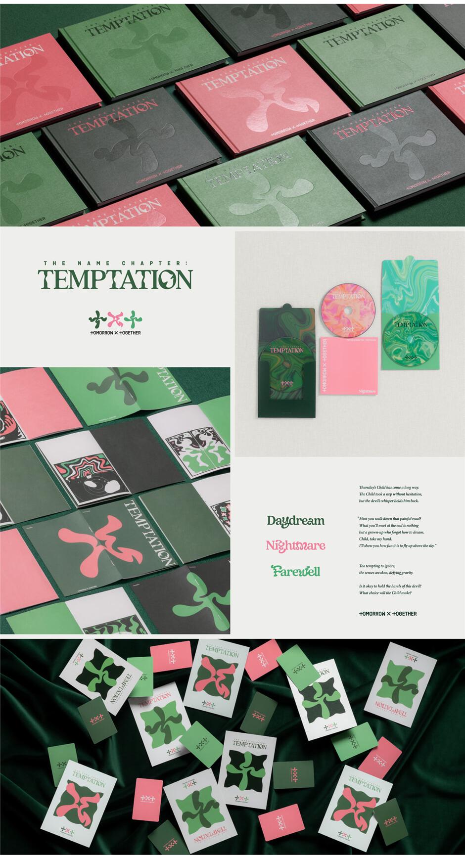 K-Pop CD TXT - 5th EP Album 'The Name Chapter: Temptation'