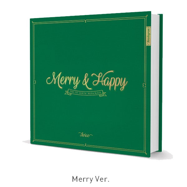 K-Pop CD Twice - The 1st Album Repackage 'Merry and Happy'