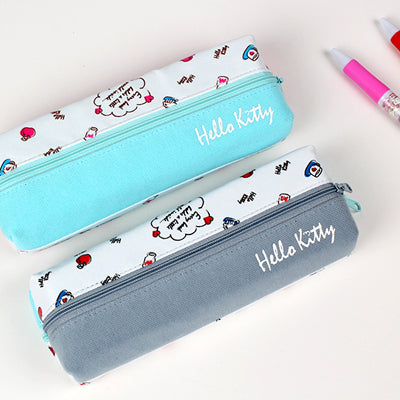 Hello Kitty Two Pocket Pencil Case