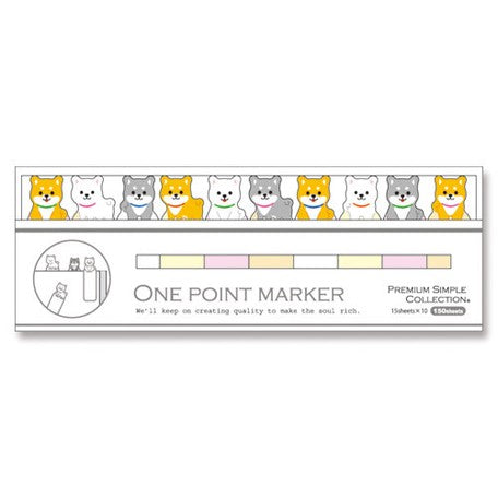 Mind Wave - One Point Stick Marker - Shiba Dog (751051)