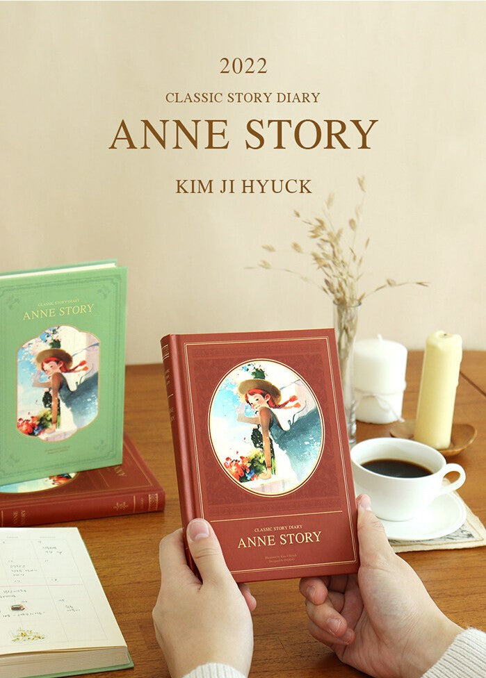 Indigo - Anne Story Diary (Red)