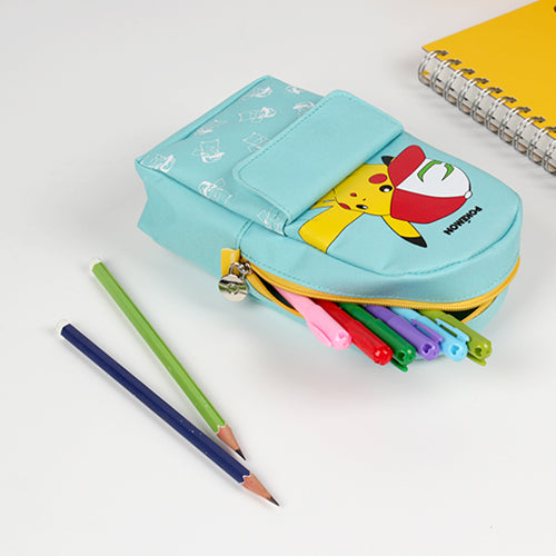 Pokemon Packpack Shape Pencil Pouch