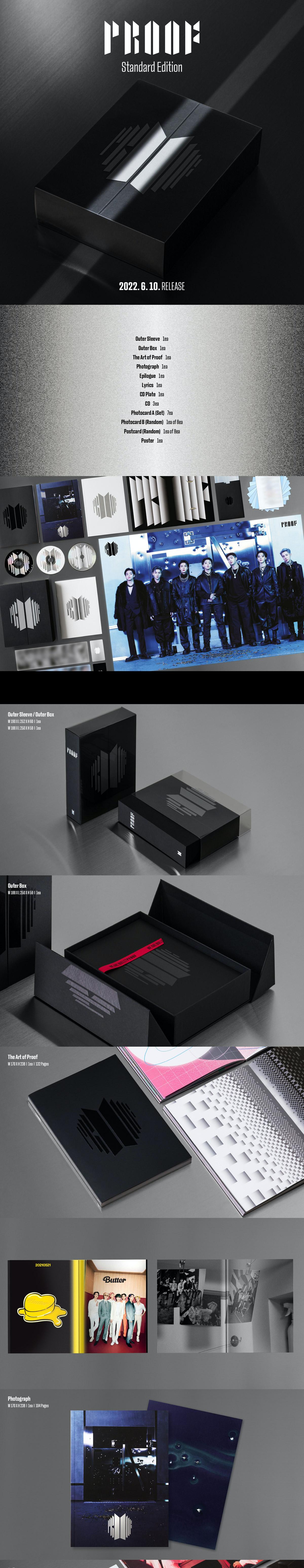 K-Pop CD BTS 'Proof' (Standard Edition)