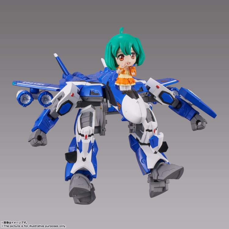 Macross Frontier - Tiny Session - Messiah Valkyrie (Michael Use) with Ranka