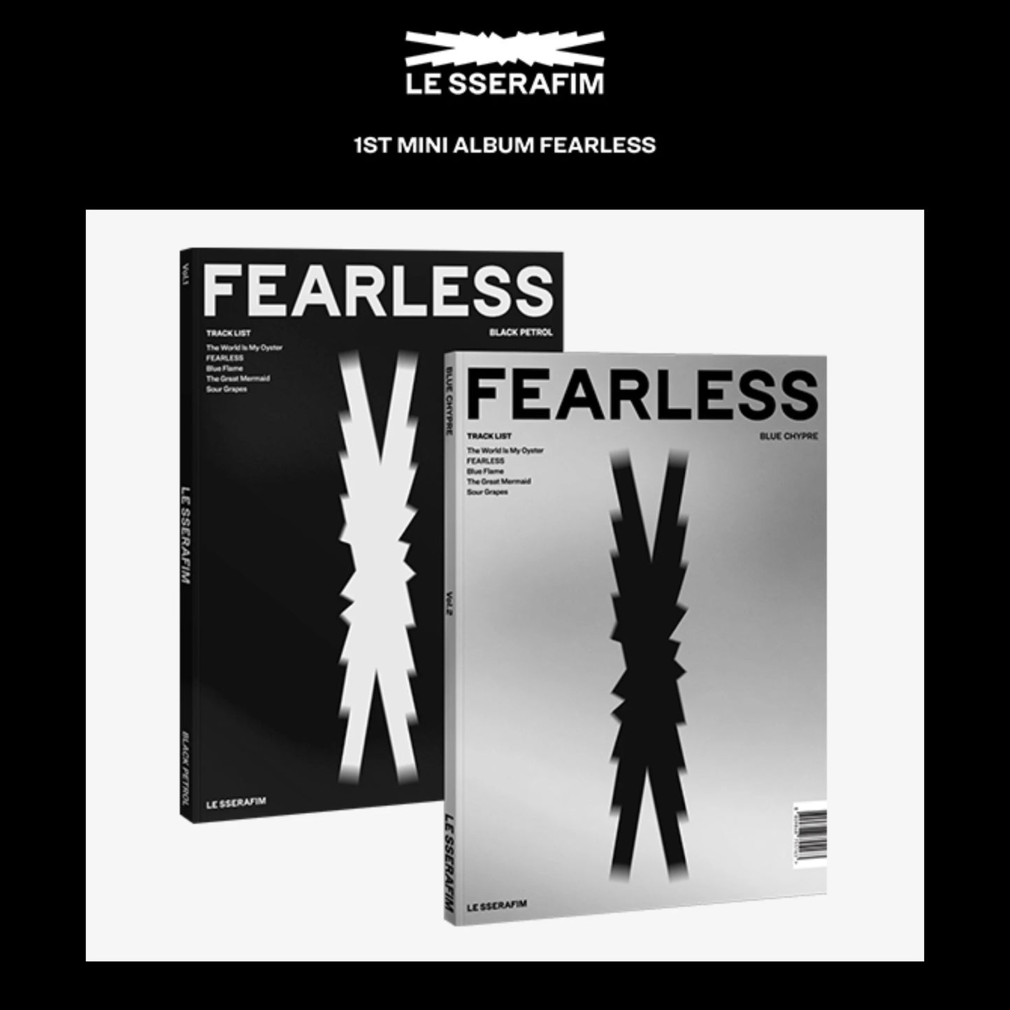 K-Pop CD Le Sserafim - 1st Mini Album 'Fearless'