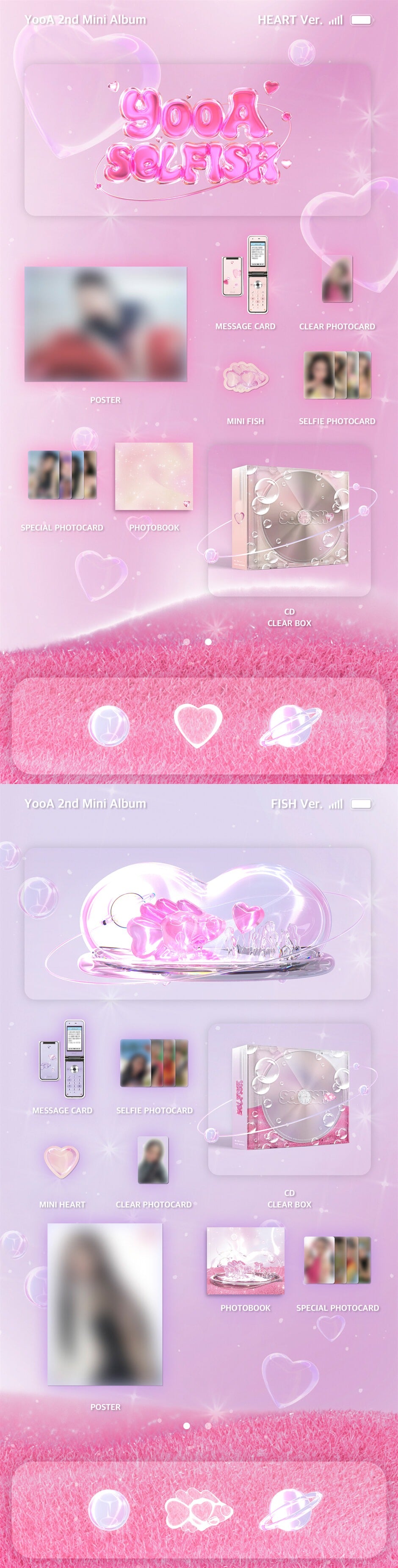 K-Pop CD YooA (Ohmygirl) - 2nd Mini Album 'Selfish'