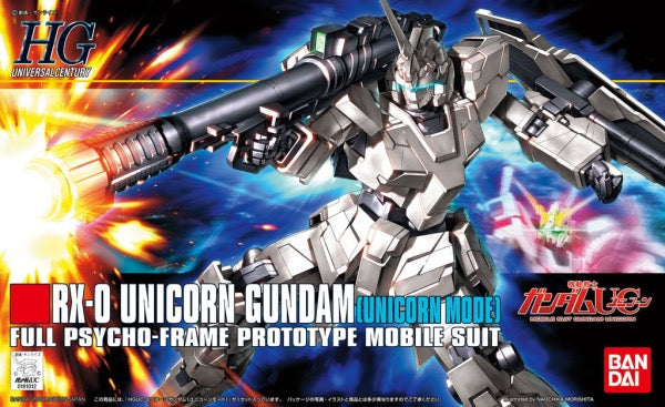 HGUC #101 RX-0 Unicorn Gundam (Unicorn Mode) 1/144 Model Kit