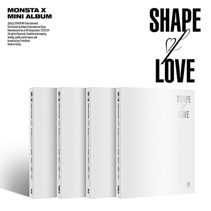 K-Pop CD Monsta X - 11th Mini Album 'Shape of Love'