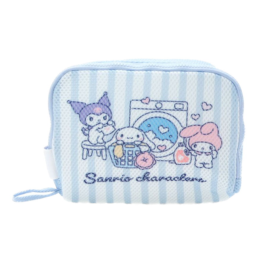 Sanrio Characters Laundry Day Mesh Pouch