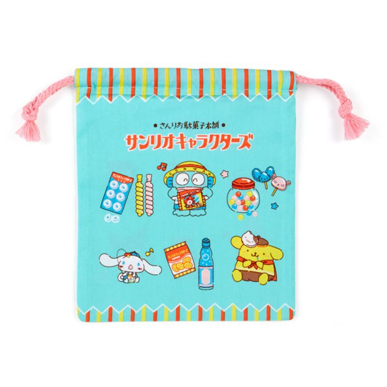 Sanrio 3 Piece Drawstring Bag Set (Various Characters)