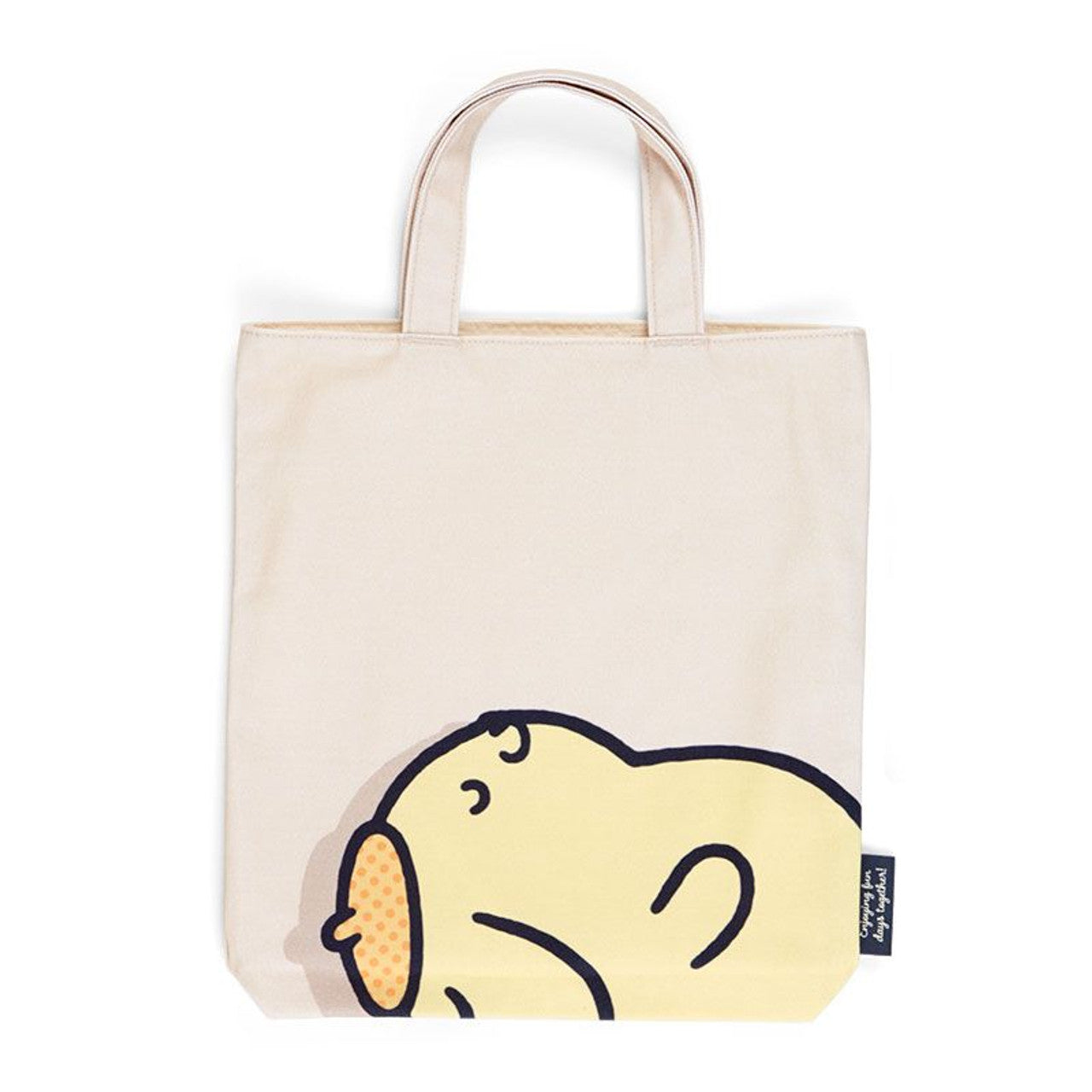 Sanrio Pompompurin Simple Canvas Tote Bag