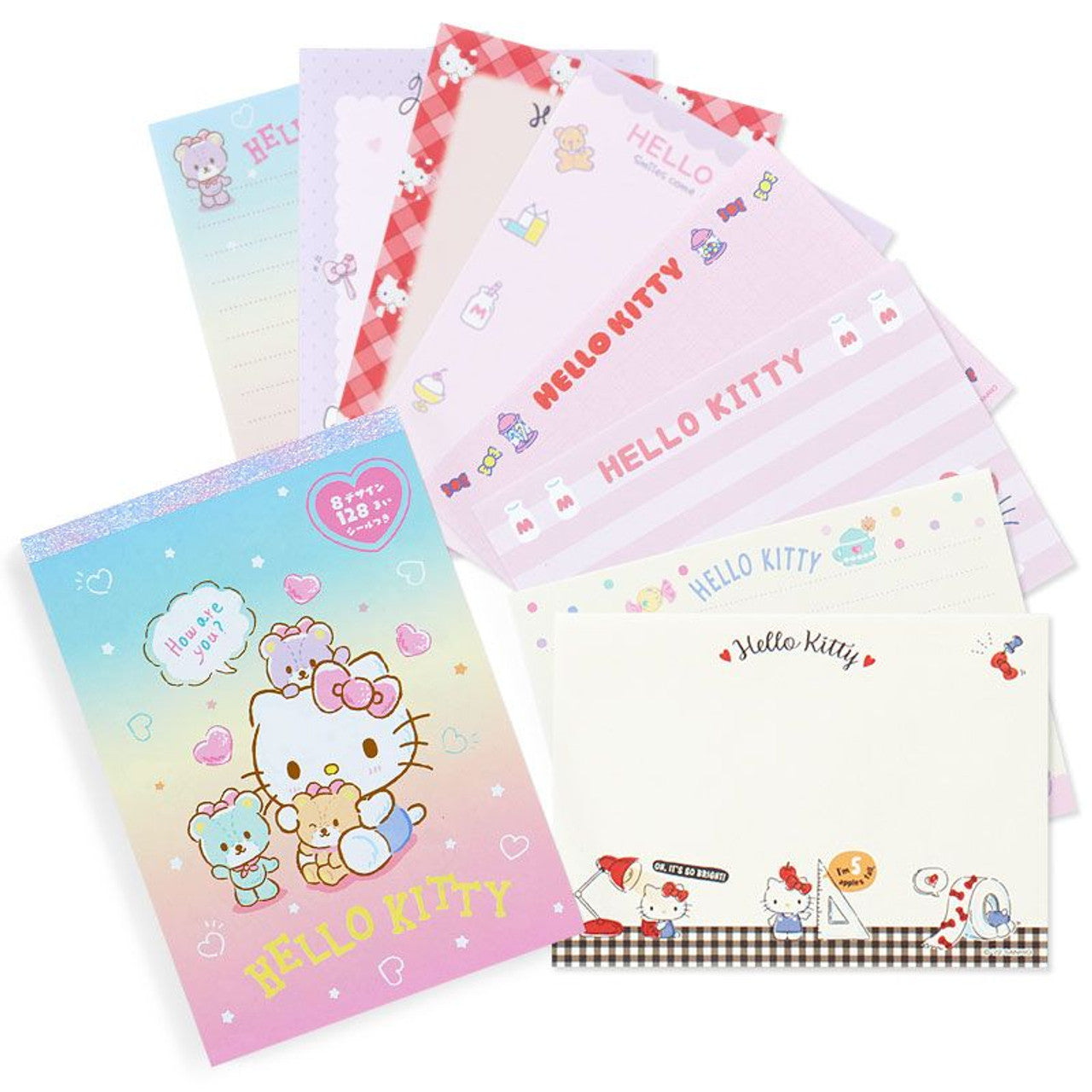 Sanrio 8 Design Memo Pad Hello Kitty (429881)