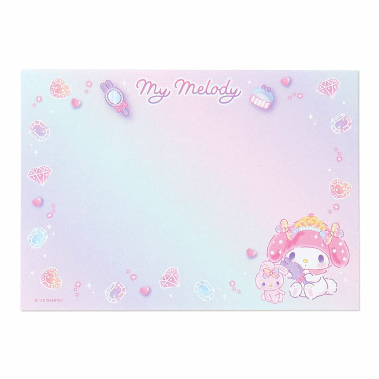 Sanrio 8 Design Memo Pad My Melody (429970)