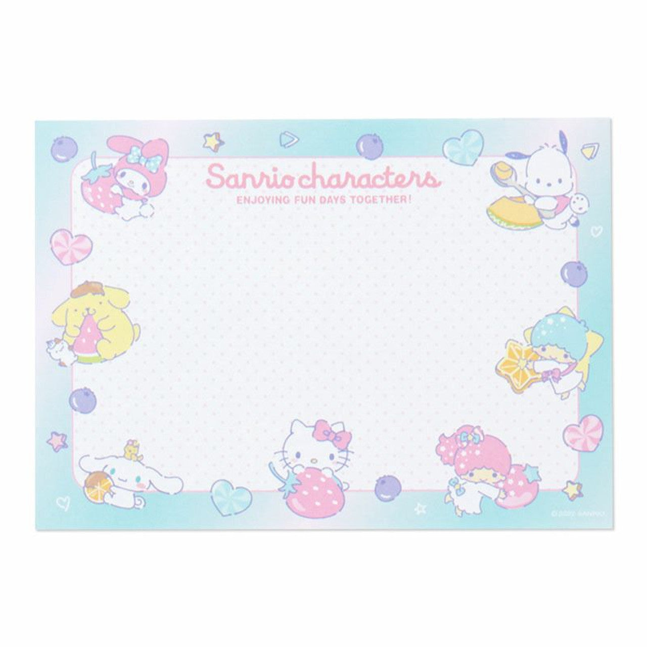 Sanrio 8 Design Memo Pad (430102) – Lil Thingamajigs Hive