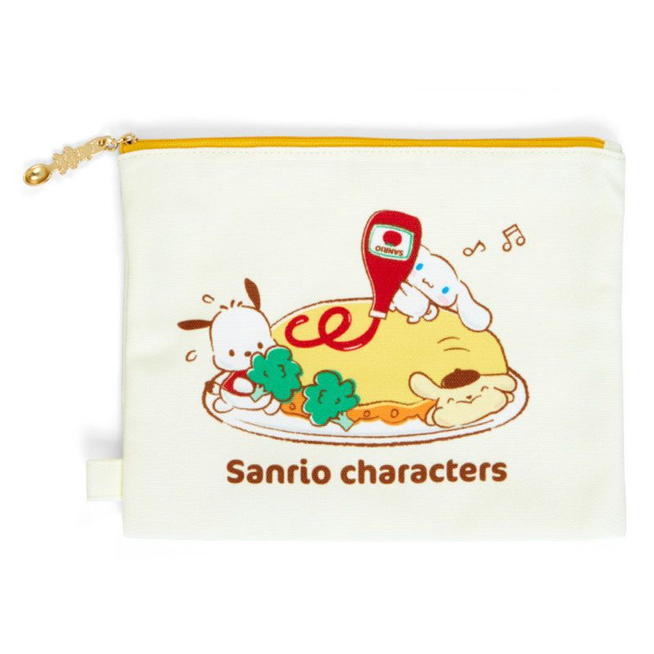 Sanrio Characters Canvas Zipper Pouch Set
