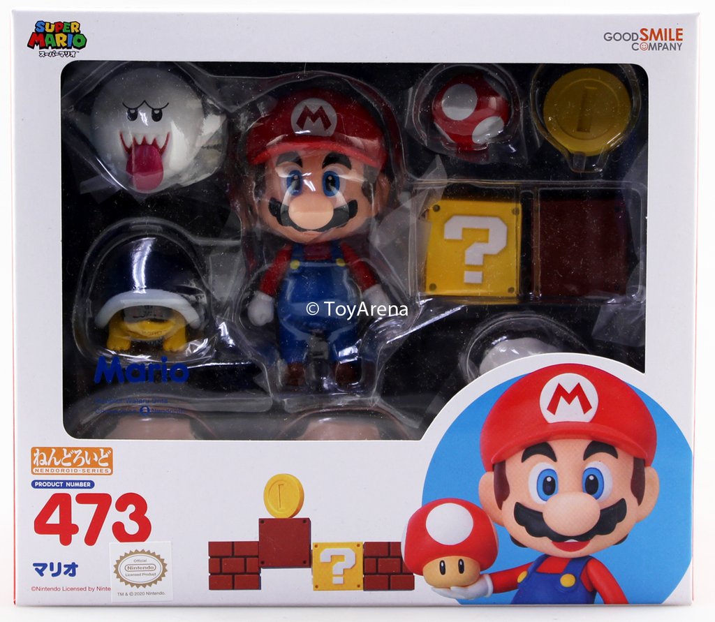 Super Mario - Nendoroid #473 Action Figure – Lil Thingamajigs Hive