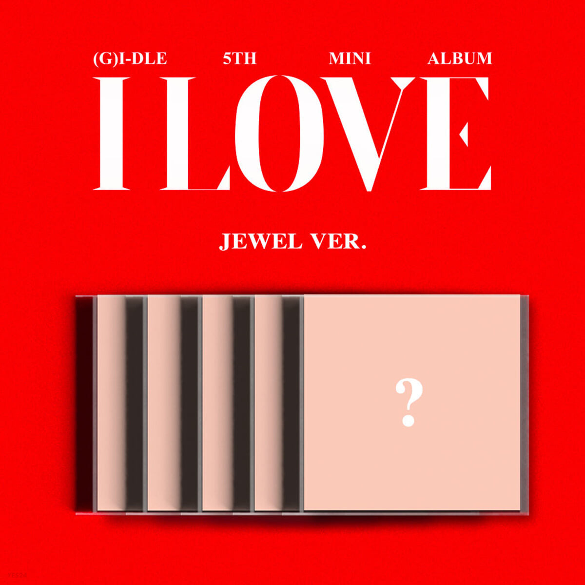 K-Pop CD (G)I-dle - 5th Mini Album 'I Love' (Jewel Ver.) (1 out of 5 Random)