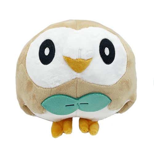 Rowlet squishy online plush