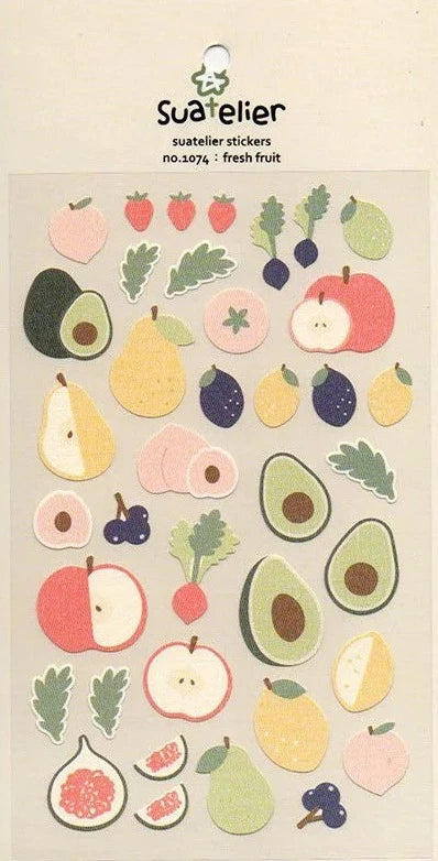 Suatelier Stickers No. 1074 Fresh Fruit